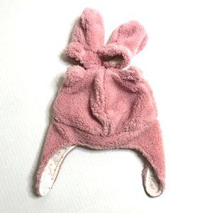 Carter's 2Pc Set Girls Pink Plush Hat & Mittens 0-9 Months Baby NEW